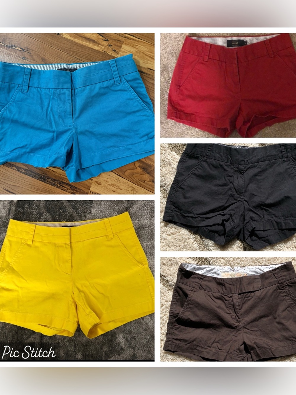 J. Crew 3” Chino Shorts - 1 for $10 or all 5 for $35